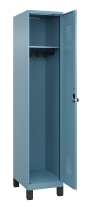 C+P Spind Evolo PLUS 049010-12 mit Füßen 1 Abt. 400mm Zylinderschloss (HxBxT) 1950x400x500mm 1023/1023