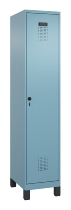 C+P Spind Evolo PLUS 049010-12 mit Füßen 1 Abt. 400mm Zylinderschloss (HxBxT) 1950x400x500mm 1023/1023