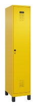 C+P Spind Evolo PLUS 049010-12 mit Füßen 1 Abt. 400mm Zylinderschloss (HxBxT) 1950x400x500mm 1023/1023