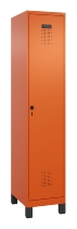 C+P Spind Evolo PLUS 049010-12 mit Füßen 1 Abt. 400mm Zylinderschloss (HxBxT) 1950x400x500mm 1023/1023
