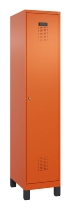 C+P Spind Evolo PLUS 049010-12 mit Füßen 1 Abt. 400mm Zylinderschloss (HxBxT) 1950x400x500mm 1023/1023