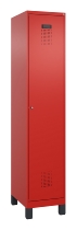 C+P Spind Evolo PLUS 049010-12 mit Füßen 1 Abt. 400mm Zylinderschloss (HxBxT) 1950x400x500mm 1023/1023