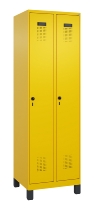C+P Spind Evolo PLUS 049010-12 mit Füßen 1 Abt. 400mm Zylinderschloss (HxBxT) 1950x400x500mm 1023/1023