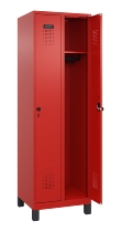 C+P Spind Evolo PLUS 049010-12 mit Füßen 1 Abt. 400mm Zylinderschloss (HxBxT) 1950x400x500mm 1023/1023