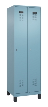 C+P Spind Evolo PLUS 049010-12 mit Füßen 1 Abt. 400mm Zylinderschloss (HxBxT) 1950x400x500mm 1023/1023