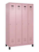 C+P Spind Evolo PLUS 049010-12 mit Füßen 1 Abt. 400mm Zylinderschloss (HxBxT) 1950x400x500mm 1023/1023