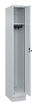 C+P Spind Evolo PLUS 049020-20 mit Sockel 2 Abt. 300mm Zylinderschloss (HxBxT) 1950x600x500mm 7035/7016