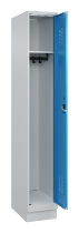 C+P Spind Evolo PLUS 049020-20 mit Sockel 2 Abt. 300mm Zylinderschloss (HxBxT) 1950x600x500mm 7035/7016