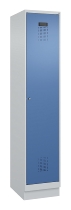C+P Spind Evolo PLUS 049020-20 mit Sockel 2 Abt. 300mm Zylinderschloss (HxBxT) 1950x600x500mm 7035/7016