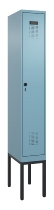 C+P Spind Evolo PLUS 0490307-40 mit Gestell 4 Abt.je 300mm Drehriegel (HxBxT) 2120x1200x815mm 0010/0010
