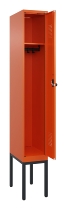 C+P Spind Evolo PLUS 0490307-10 mit Gestell 1 Abt. 300mm Drehriegel (HxBxT) 2120x300x815mm 2004/2004