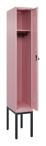 C+P Spind Evolo PLUS 0490307-40 mit Gestell 4 Abt.je 300mm Drehriegel (HxBxT) 2120x1200x815mm 0010/0010