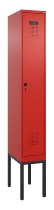 C+P Spind Evolo PLUS 0490307-40 mit Gestell 4 Abt.je 300mm Drehriegel (HxBxT) 2120x1200x815mm 0010/0010