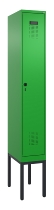 C+P Spind Evolo PLUS 0490307-40 mit Gestell 4 Abt.je 300mm Drehriegel (HxBxT) 2120x1200x815mm 0010/0010
