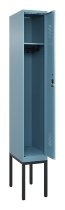 C+P Spind Evolo PLUS 0490307-40 mit Gestell 4 Abt.je 300mm Drehriegel (HxBxT) 2120x1200x815mm 0010/0010