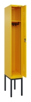 C+P Spind Evolo PLUS 0490307-40 mit Gestell 4 Abt.je 300mm Drehriegel (HxBxT) 2120x1200x815mm 0010/0010