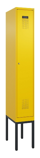 C+P Spind Evolo PLUS 0490307-40 mit Gestell 4 Abt.je 300mm Drehriegel (HxBxT) 2120x1200x815mm 0010/0010