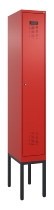 C+P Spind Evolo PLUS 0490307-40 mit Gestell 4 Abt.je 300mm Drehriegel (HxBxT) 2120x1200x815mm 0010/0010