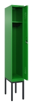 C+P Spind Evolo PLUS 0490307-40 mit Gestell 4 Abt.je 300mm Drehriegel (HxBxT) 2120x1200x815mm 0010/0010