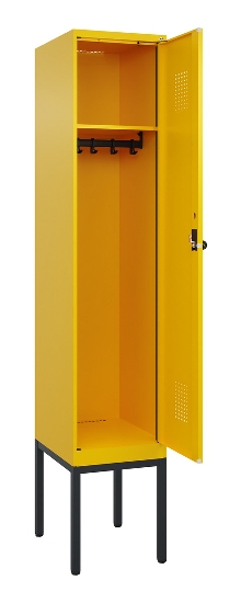 C+P Spind Evolo PLUS 0490307-40 mit Gestell 4 Abt.je 300mm Drehriegel (HxBxT) 2120x1200x815mm 0010/0010