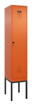 C+P Spind Evolo PLUS 0490307-40 mit Gestell 4 Abt.je 300mm Drehriegel (HxBxT) 2120x1200x815mm 0010/0010