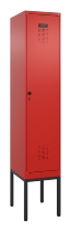 C+P Spind Evolo PLUS 0490307-40 mit Gestell 4 Abt.je 300mm Drehriegel (HxBxT) 2120x1200x815mm 0010/0010