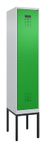 C+P Spind Evolo PLUS 0490307-12 mit Gestell 1 Abt. 400mm Zylinder (HxBxT) 2120x400x815mm 7035/6037