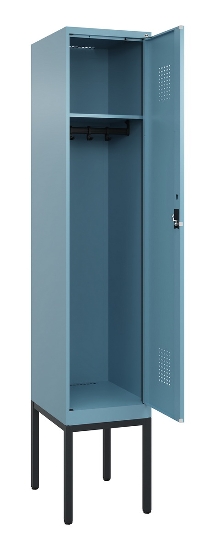 C+P Spind Evolo PLUS 0490307-40 mit Gestell 4 Abt.je 300mm Drehriegel (HxBxT) 2120x1200x815mm 0010/0010
