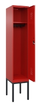 C+P Spind Evolo PLUS 0490307-40 mit Gestell 4 Abt.je 300mm Drehriegel (HxBxT) 2120x1200x815mm 0010/0010