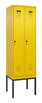 C+P Spind Evolo PLUS 0490307-40 mit Gestell 4 Abt.je 300mm Drehriegel (HxBxT) 2120x1200x815mm 0010/0010
