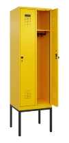 C+P Spind Evolo PLUS 0490307-20 mit Gestell 2 Abt.je 300mm Drehriegel (HxBxT) 2120x600x815mm 1023/1023