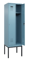 C+P Spind Evolo PLUS 0490307-40 mit Gestell 4 Abt.je 300mm Drehriegel (HxBxT) 2120x1200x815mm 0010/0010
