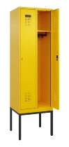 C+P Spind Evolo PLUS 0490307-40 mit Gestell 4 Abt.je 300mm Drehriegel (HxBxT) 2120x1200x815mm 0010/0010
