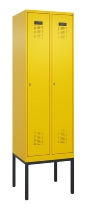 C+P Spind Evolo PLUS 0490307-40 mit Gestell 4 Abt.je 300mm Drehriegel (HxBxT) 2120x1200x815mm 0010/0010