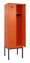 C+P Spind Evolo PLUS 0490307-40 mit Gestell 4 Abt.je 300mm Drehriegel (HxBxT) 2120x1200x815mm 0010/0010