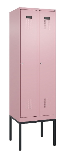 C+P Spind Evolo PLUS 0490307-40 mit Gestell 4 Abt.je 300mm Drehriegel (HxBxT) 2120x1200x815mm 0010/0010