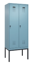 C+P Spind Evolo PLUS 0490307-40 mit Gestell 4 Abt.je 300mm Drehriegel (HxBxT) 2120x1200x815mm 0010/0010
