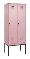 C+P Spind Evolo PLUS 0490307-40 mit Gestell 4 Abt.je 300mm Drehriegel (HxBxT) 2120x1200x815mm 0010/0010