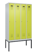 C+P Spind Evolo PLUS 0490307-40 mit Gestell 4 Abt.je 300mm Zylinder (HxBxT) 2120x1200x815mm 7035/0024