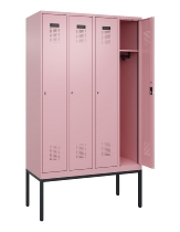 C+P Spind Evolo PLUS 0490307-40 mit Gestell 4 Abt.je 300mm Drehriegel (HxBxT) 2120x1200x815mm 0010/0010