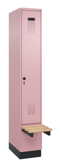 C+P Spind Evolo PLUS 049040-20 integrierte Bank 2 Abt.je 300mm Zylinder (HxBxT) 1950x600x815mm 3015/3015