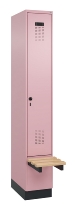 C+P Spind Evolo PLUS 049040-20 integrierte Bank 2 Abt.je 300mm Zylinder (HxBxT) 1950x600x815mm 3015/3015