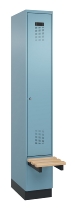 C+P Spind Evolo PLUS 049040-20 integrierte Bank 2 Abt.je 300mm Zylinder (HxBxT) 1950x600x815mm 3015/3015