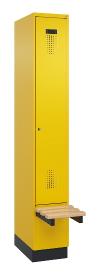 C+P Spind Evolo PLUS 049040-20 integrierte Bank 2 Abt.je 300mm Zylinder (HxBxT) 1950x600x815mm 3015/3015