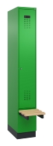 C+P Spind Evolo PLUS 049040-20 integrierte Bank 2 Abt.je 300mm Zylinder (HxBxT) 1950x600x815mm 3015/3015