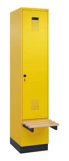 C+P Spind Evolo PLUS 049040-20 integrierte Bank 2 Abt.je 300mm Zylinder (HxBxT) 1950x600x815mm 3015/3015