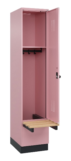 C+P Spind Evolo PLUS 049040-20 integrierte Bank 2 Abt.je 300mm Zylinder (HxBxT) 1950x600x815mm 3015/3015