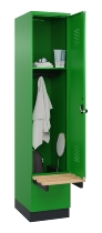 C+P Spind Evolo PLUS 049040-20 integrierte Bank 2 Abt.je 300mm Zylinder (HxBxT) 1950x600x815mm 3015/3015