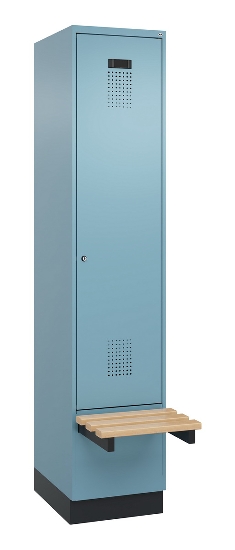 C+P Spind Evolo PLUS 049040-20 integrierte Bank 2 Abt.je 300mm Zylinder (HxBxT) 1950x600x815mm 3015/3015