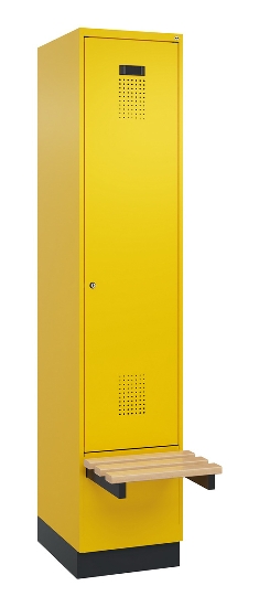 C+P Spind Evolo PLUS 049040-20 integrierte Bank 2 Abt.je 300mm Zylinder (HxBxT) 1950x600x815mm 3015/3015